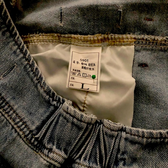 Washed Denim Jumper - Picture 13 of 13